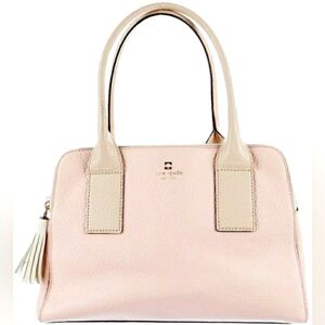 Kate Spade Designer Pink Southport Avenue Lydia Purse Handbag Satchel